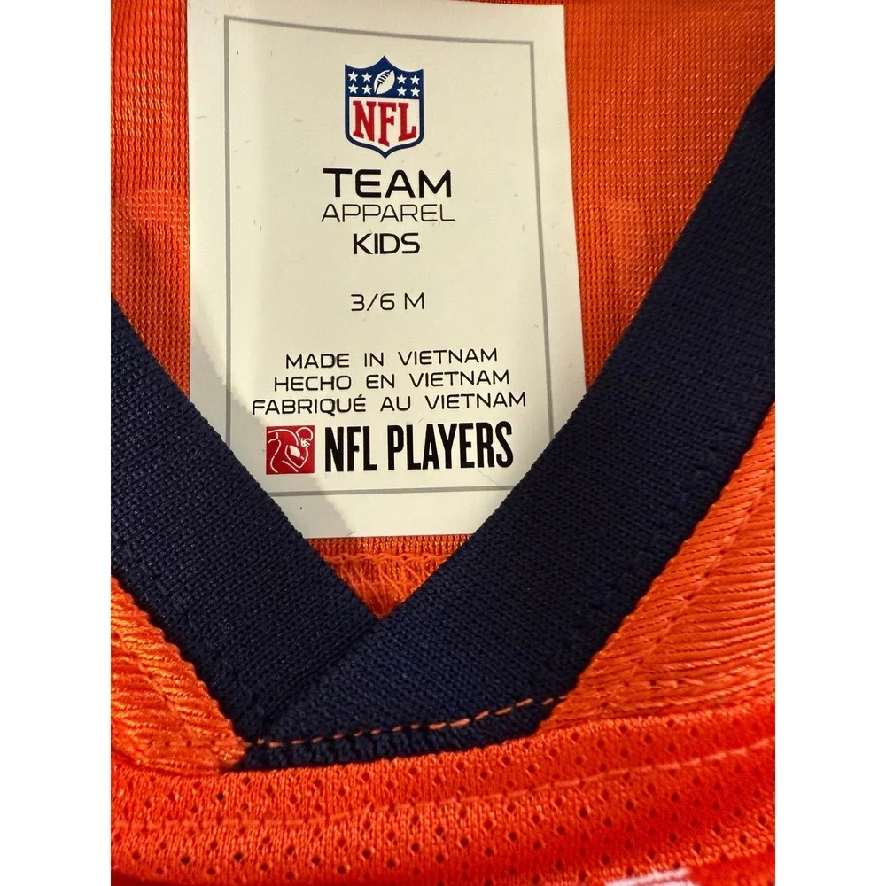 Denver Broncos Russell Wilson # 3 Infant's NFL Jersey Bodysuit 3-6 Months- NWT